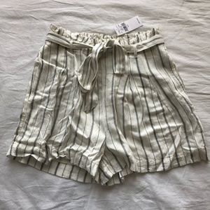 American Eagle Outfitters Striped Flowy Shorts Women's S